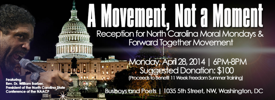 A Movement, Not A Moment: Reception for Moral Mondays Movement