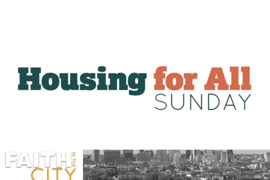 KINETICS leads “Housing for All” Sunday Campaign